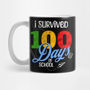 I Survived 100 Days of School Mug